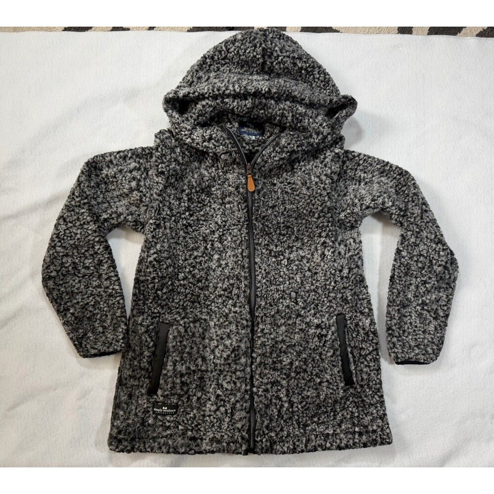 Simply Southern Fleece Hooded Full Zip Jacket Women’s M